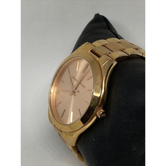 Michael Kors Runway MK3197 Womens Stainless Steel Analog Dial Quartz Watch UC485 - Picture 4 of 12